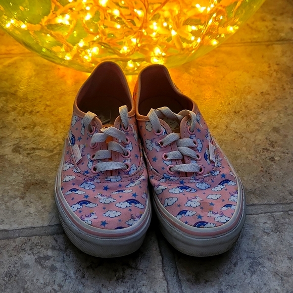 Vans unicorn rainbow girls shoe - Picture 1 of 4